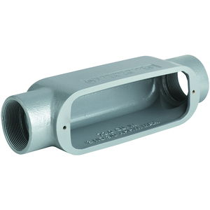 Killark 4" C Hub, Aluminum Conduit Body 4"  (Requiere tapa OL-90CM y sello OL-90-RG). KILLARK.OC-0